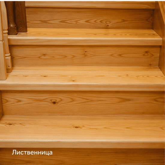 Лестницы из лиственницы